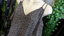 Load image into Gallery viewer, LOFT Sheer Ruffle Tank Top Blouse XS
