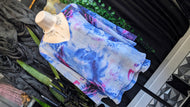 Jennifer Lopez Sheer Flowy Blouse SM *HAS SNAG*