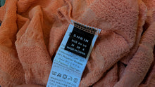 Load image into Gallery viewer, Shein Open Shoulder Coral Crop Top MD
