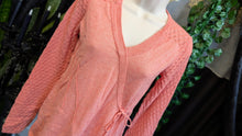 Load image into Gallery viewer, Rosie Neira Coral Knit Top SM
