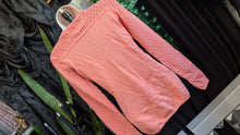 Load image into Gallery viewer, Rosie Neira Coral Knit Top SM
