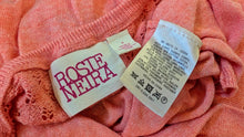 Load image into Gallery viewer, Rosie Neira Coral Knit Top SM
