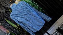 Load image into Gallery viewer, Express Ruffle Denim Button Blouse XS
