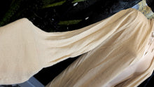Load image into Gallery viewer, LOFT Tan Ramie Cardigan MD
