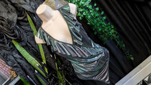 Load image into Gallery viewer, ELA Metallic Ruffle Bodysuit SM-MD
