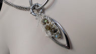 Labradorite Cabochon Crystal Necklace Accessory