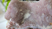 Load image into Gallery viewer, 5" Milky Pink Amethyst Quartz Crystal Cluster
