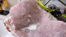 Load image into Gallery viewer, 5" Milky Pink Amethyst Quartz Crystal Cluster

