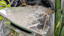 Load image into Gallery viewer, 5" Phantom Clear Quartz Cut Crystal
