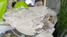 Load image into Gallery viewer, 5" Phantom Clear Quartz Cut Crystal
