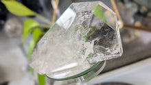 Load image into Gallery viewer, 5" Phantom Clear Quartz Cut Crystal
