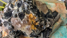 Load image into Gallery viewer, 3.5" Rare Amazonite &amp; Lepidolite Crystal Cluster
