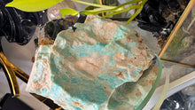 Load image into Gallery viewer, 3.5" Rare Amazonite &amp; Lepidolite Crystal Cluster
