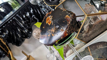 Load image into Gallery viewer, 5" Rare Dark Indonesian Amber Mineral Cluster
