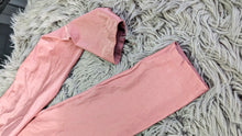 Load image into Gallery viewer, Dalu Fitness Coral Peach  Ribbed Leggings XS
