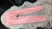Load image into Gallery viewer, Dalu Fitness Coral Peach  Ribbed Leggings XS
