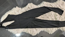 Load image into Gallery viewer, "She See World" Black Bodycon Bodysuit MD
