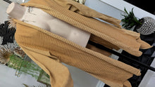 Load image into Gallery viewer, Evan Picone Gold Shimmer Cardigan Sweater XL-1X
