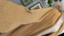 Load image into Gallery viewer, Evan Picone Gold Shimmer Cardigan Sweater XL-1X
