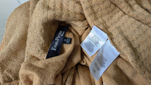 Load image into Gallery viewer, Evan Picone Gold Shimmer Cardigan Sweater XL-1X
