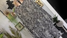 Load image into Gallery viewer, Pretty Little Thing Snakeskin Sheer Cover Up Blouse O/S
