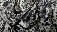 Load image into Gallery viewer, Pretty Little Thing Snakeskin Sheer Cover Up Blouse O/S
