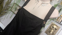 Load image into Gallery viewer, Shein Black Shorts Overalls Romper 3-4XL
