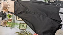 Load image into Gallery viewer, Shein Black Shorts Overalls Romper 3-4XL
