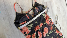 Load image into Gallery viewer, Floral Flowy Sheer Shorts Romper Dress sz4/SM
