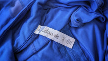 Load image into Gallery viewer, Kyodan Blue Rouched Fitness Top Jacket LG
