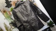 Load image into Gallery viewer, Erin London Black Cotton Blend Jacket MD
