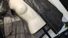 Load image into Gallery viewer, Erin London Black Cotton Blend Jacket MD
