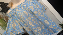 Load image into Gallery viewer, Melloday Farmhouse Floral Blouson Off Shoulder Top MD
