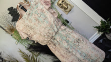 Load image into Gallery viewer, APT.9 Snakeskin Print Blouson Dress MD
