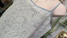 Load image into Gallery viewer, LOFT Filigree Embroidery Tank Top LG
