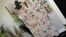 Load image into Gallery viewer, Motherhood Floral Sheer Blouse Top SM
