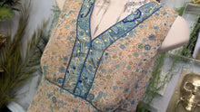 Load image into Gallery viewer, Motherhood Floral Sheer Blouse Top SM
