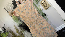 Load image into Gallery viewer, Motherhood Floral Sheer Blouse Top SM
