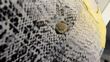 Load image into Gallery viewer, Dana Buchman Snakeskin Print Sheer Blouse XL
