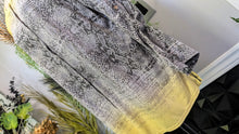 Load image into Gallery viewer, Dana Buchman Snakeskin Print Sheer Blouse XL
