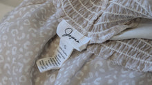 Load image into Gallery viewer, Japra Sheer Cheetah Print Blouson Blouse SM
