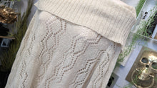 Load image into Gallery viewer, APT.9 Ivory Off Shoulder Knit Sweater LG
