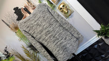Load image into Gallery viewer, "It's Our Time" Grey Tunic Sweater MD
