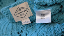 Load image into Gallery viewer, St.John's Bay Blue Shell Sweater LG
