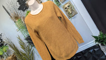 Load image into Gallery viewer, Ambiance Apparel Caramel Waffle Sweater SM
