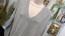 Load image into Gallery viewer, Buffalo David Bitton Grey Ribbed Sweater XS
