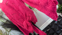 Load image into Gallery viewer, Elsamanda Hot Pink Mohair Wool Blend Sweater LG
