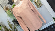 St. John's Bay Dusty Rose Sweater SM