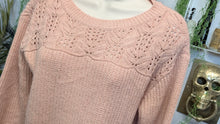 Load image into Gallery viewer, St. John's Bay Dusty Rose Sweater SM
