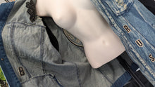 Load image into Gallery viewer, Headrush Men's "Wrecking Crew" Denim Moto Jacket LG
